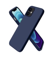 iPhone 11 Kılıf Kamera Korumalı Silikon Rubber Arka Kapak (Lacivert)