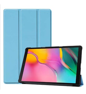 Huawei T3 10 inc Smart Cover Standlı 1-1 Kılıf (Mavi)
