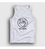 Presmono Unisex Sarı Logo The Neighbourhood Atlet 175768tt (Beyaz)