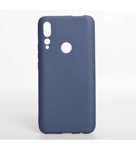 Huawei Y9 Prime 2019 Kılıf Soft Mat Premier Case (Lacivert)