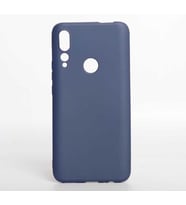 Huawei Y9 Prime 2019 Kılıf Soft Mat Premier Case (Lacivert)