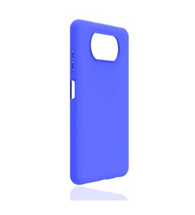Xiaomi Poco X3 Pro Kılıf Kamera Korumalı Silikon Rubber Arka Kapak (Lila)