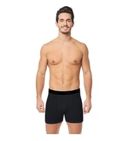 Tutku Erkek Elastan Spor Boxer -0400 (Siyah)
