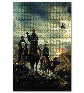 Cakapuzzle Michael Pena At Sırtında Puzzle Yapboz MDF (Ahşap) (500 Parça)