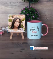 Rehber Öğretmen Fotoğraflı Dekoratif Taş, Kupa Bardak Beyaz Hediye (Model 6)