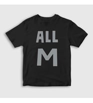 Presmono Unisex Çocuk Beyaz All M Anime Boku No Hero Academia T-Shirt 233958tt (Siyah)
