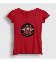 Presmono Kadın Sarı Red Avenged Sevenfold T-Shirt 16083tt (Kırmızı)