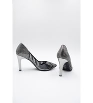 LİZSHOE KADIN ABİYE AYAKKABI MND 218421Y (Platin)