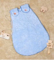 Harika Peluş Bebek Uyku Tulumu (Mavi)