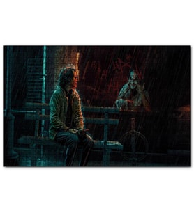 Cakapuzzle Joker ve Aynadaki Yansıması  Puzzle Yapboz MDF (Ahşap) (500 Parça)