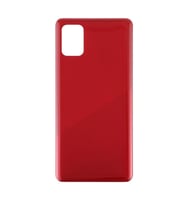 Samsung A41 LOGOLU Arka Pil Kapağı, LENS HARİÇ SM-A415F (Mavi)