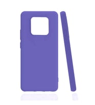 Tecno Camon 16 Premier Kılıf Kamera Korumalı Silikon Rubber Arka Kapak (Lila)