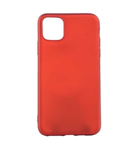 Uyumlu Model Apple iPhone 11 Pro Max Kılıf Soft Mat Premier Case (Kırmızı)