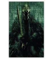 Cakapuzzle Yüzüklerin Efendisi Nazgül Puzzle Yapboz MDF (Ahşap) (1000 Parça)