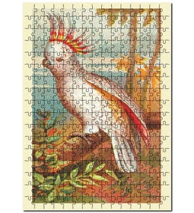 Cakapuzzle İbikli Baykuş Görseli Puzzle Yapboz MDF (Ahşap) (500 Parça)