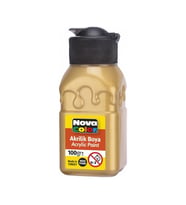 Akrilik Boya 100 Ml 1 Adet Nova Color Akrilik Boyalar 100 Ml 1 Adet (Altın)