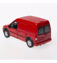 Ford Transit Connect 1/36 Ölçek 12cm çekbırak(ÖZEL PLAKALI) (Kırmızı)
