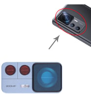Xiaomi 12T Pro Uyumlu Kamera Lensi Cam Full 22081212UG, 22081212G (Mavi)