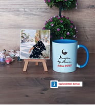 Arapça Öğretmeni Fotoğraflı Dekoratif Taş, Kupa Bardak Beyaz Hediye Öğretmenler Günü Hediyesi (Model 4)
