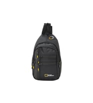 M 1022 Mega Bag Unisex Göğüs Çapraz Çanta, Body Bag (Siyah)