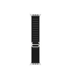 Watch 8 Ultra Serisi Uyumlu Şık Tasarımlı 49mm Alpine Loop Akıllı Saat Kordon (Siyah)