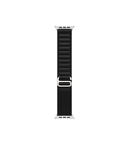 Watch 8 Ultra Serisi Uyumlu Şık Tasarımlı 49mm Alpine Loop Akıllı Saat Kordon (Siyah)