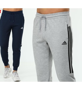 Adidas ED-2703 Erkek Eşofman Altı Pamuklu (Gri)