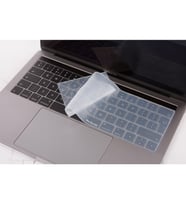 MacBook Pro TouchBar Klavye Koruyucu 1706 1989 2159 1707 1990 Avrupa İngilizce (Renksiz)