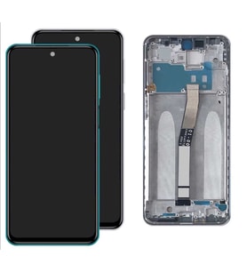 Xiaomi Redmi Note 9 Pro Full Çıtalı Lcd Ekran Dokunmatik SÜPER KALİTE (Siyah)