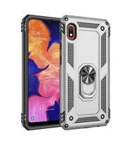 Xiaomi Redmi 7A Kılıf Yüzüklü Zırh Tank Vega (Gri)