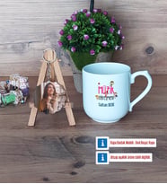 Müzik Öğretmeni Kupa Bardak Beyaz ve Fotoğraflı Ahşap Anahtarlık Hediye (Model 5)