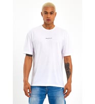 Süperlife Erkek Bisiklet Yaka Standart &Regular Fit SPR21Y27 (Beyaz)