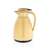 STAR TERMOS - 1 Litre Çift Camlı Vakumlu Termos (Sarı)
