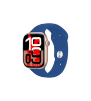 Apple iPhone 14 Uyumlu Açık Mavi Akıllı Saat Watch10 2025 Hediyeli AMOLED EKRAN (Pembe-Mavi)