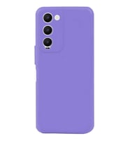 Tecno Camon 18 Premier Kılıf Kamera Korumalı Silikon Rubber Arka Kapak (Lila)