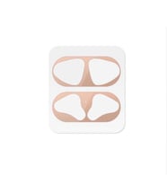 Apple Airpod 1. / 2. Nesil Kulaklık İçi Kir Toz Önleyici Sticker (Rose)
