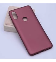 Xiaomi Mi 8 Kılıf Soft Mat Premier Case (Mürdüm)