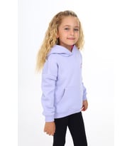 Toontoy Kız Çocuk Baskılı Sweatshirt (Mavi)