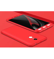 Xiaomi Redmi Note 4x Kılıf Zore Ays Full Koruma Kılıf (Kırmızı)