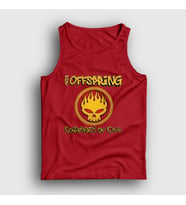 Presmono Unisex Beyaz Conspiracy The Offspring Atlet 177107tt (Kırmızı)