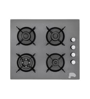 EMİNÇELİK AH1240SBG60 ANKASTRE CAM OCAK WOLKLU (Gri)