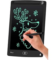 Ritoys Writing Tablet Lcd Dijital Kalemli Çizim Yazı Tahtası Grafik Not Yazma Eğitim Tableti (Siyah)