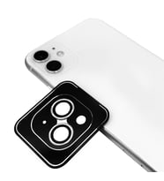 Apple iPhone 13 Zore CL-11 Safir Kamera Lens Koruyucu (Gümüş)