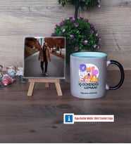 İş Güvenliği Uzmanı Fotoğraflı Dekoratif Taş, Kupa Bardak Beyaz Hediye (Model 9)