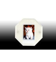 Instax Fuji Mini 7-8-9-11-12-25-70-90 Fotoğraf Çerçevesi, 3 boyutlu, gizli bölmeli, mıknatıs magnet özellikli. (Natural)