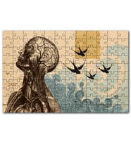 Cakapuzzle Sanatsal Anatomi Puzzle Yapboz MDF (Ahşap) (500 Parça)
