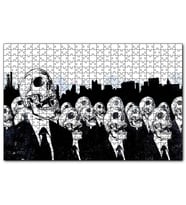 Cakapuzzle Takım Elbiseli Kurukafalar SB  Puzzle Yapboz MDF (Ahşap) (1000 Parça)
