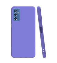 Samsung Galaxy M52 5G Kılıf Kamera Korumalı Silikon Rubber Arka Kapak (Lila)