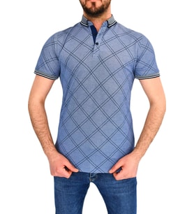 Erkek Polo Yaka Tişört T-809 BGL-ST01816 (İndigo)