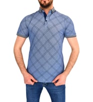Erkek Polo Yaka Tişört T-809 BGL-ST01816 (İndigo)